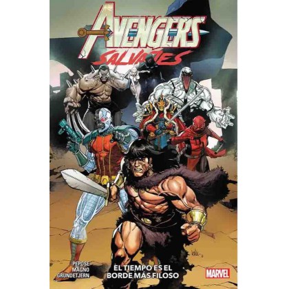  Precompra Avengers Salvajes Vol 06 El tiempo es el borde mas filoso